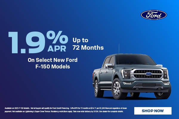 1.9% APR for 72 Months